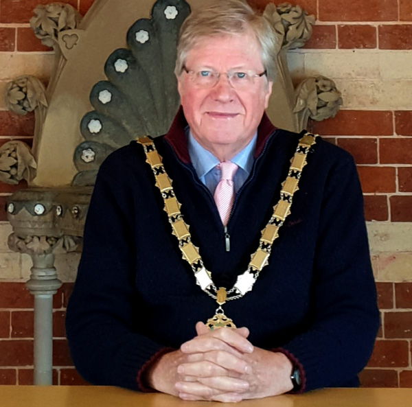 The Mayor of Tenbury - Cllr Eric Hudson
